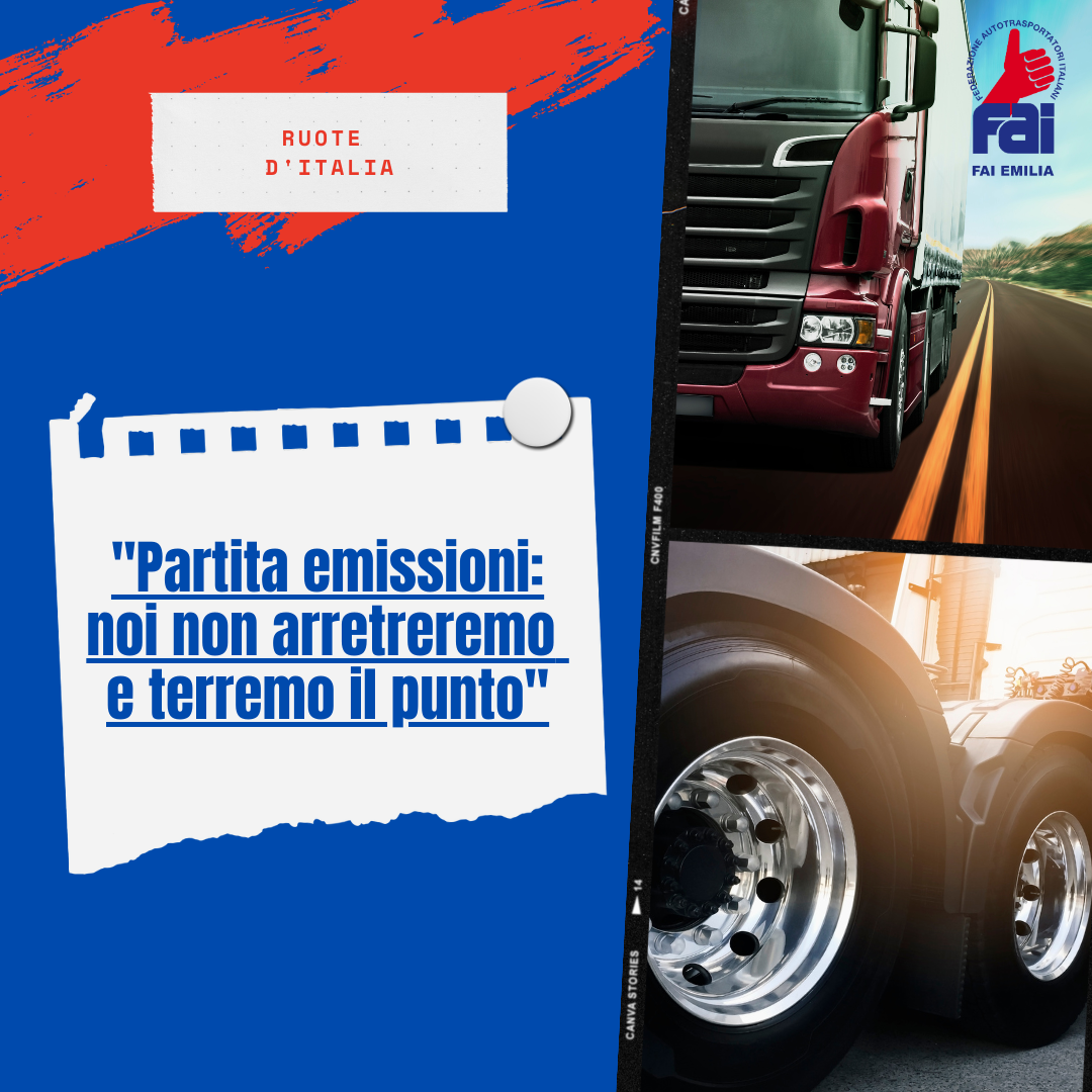 Ruote d'Italia: "Partita emissioni, noi non arretreremo e terremo il punto"